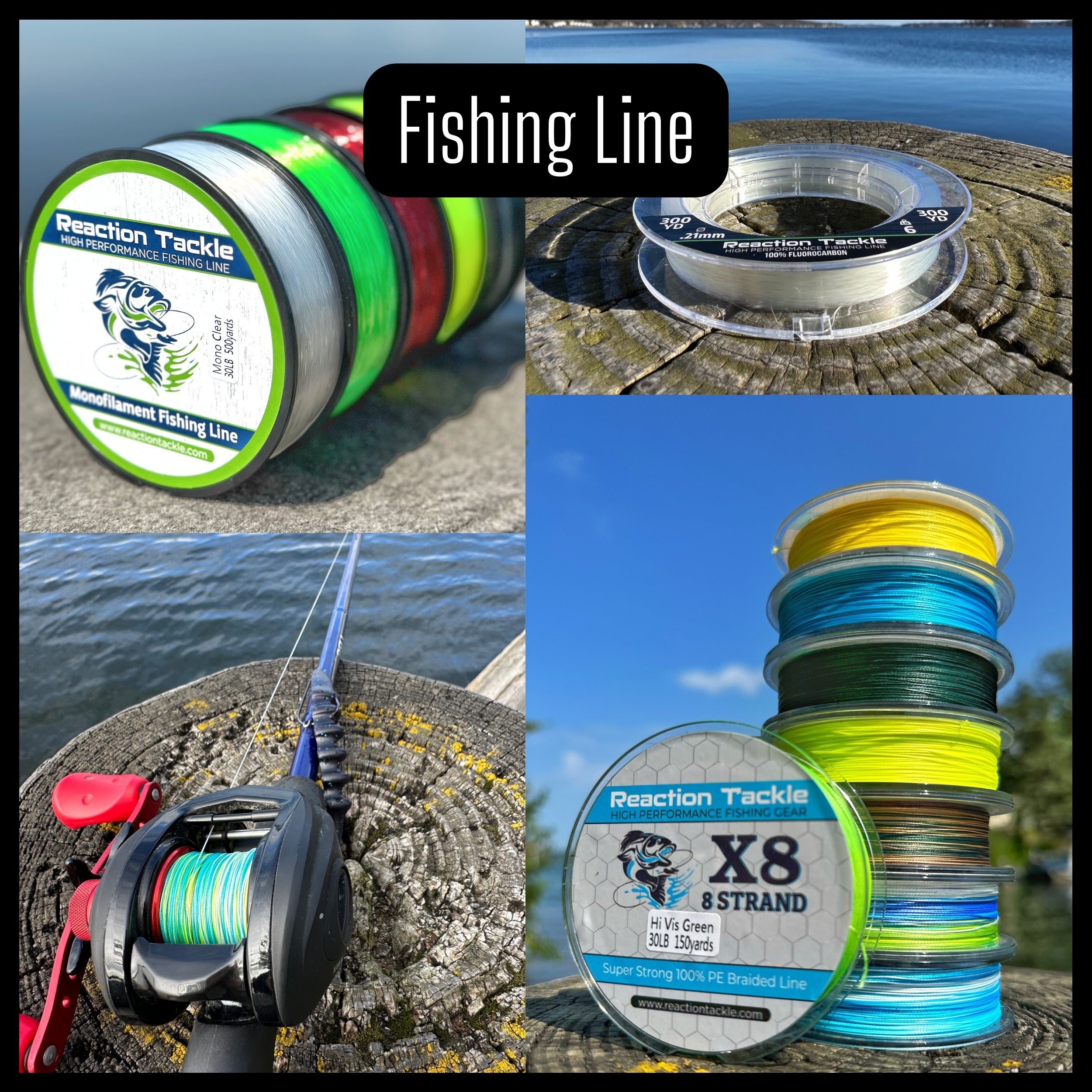Fishing Line- O – Reaction Tackle
