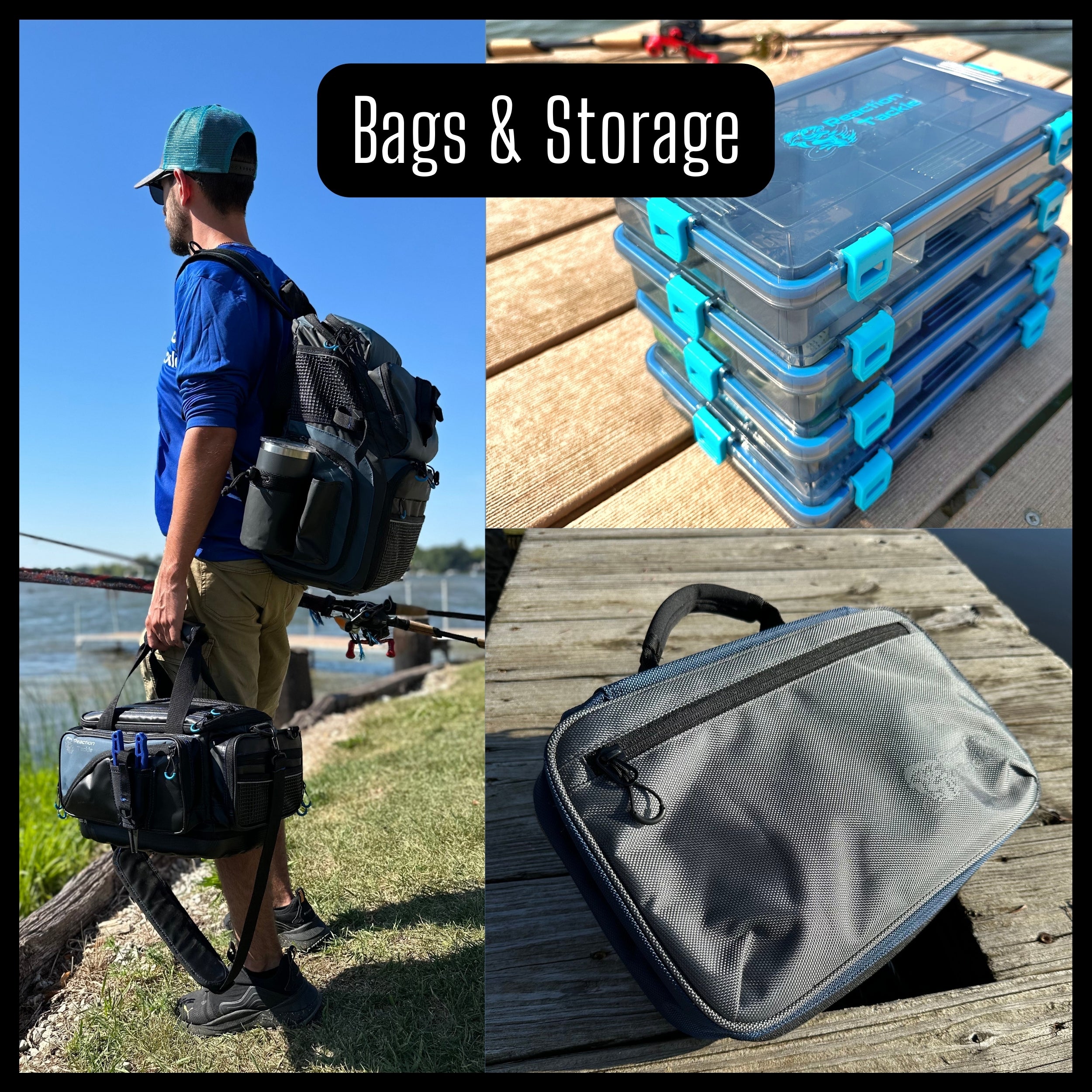Tackle Bags and Storage – Reaction Tackle