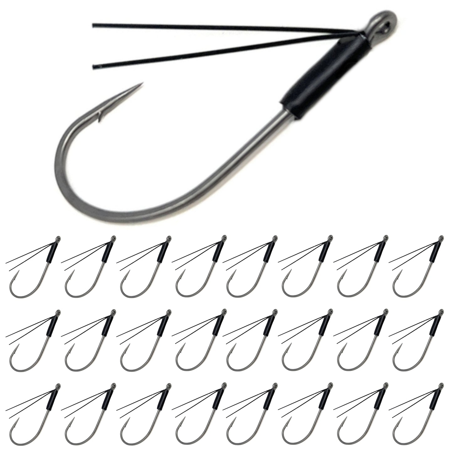 Reaction Tackle Wacky Neko Hooks- ULTRA Sharp- 25 Pack
