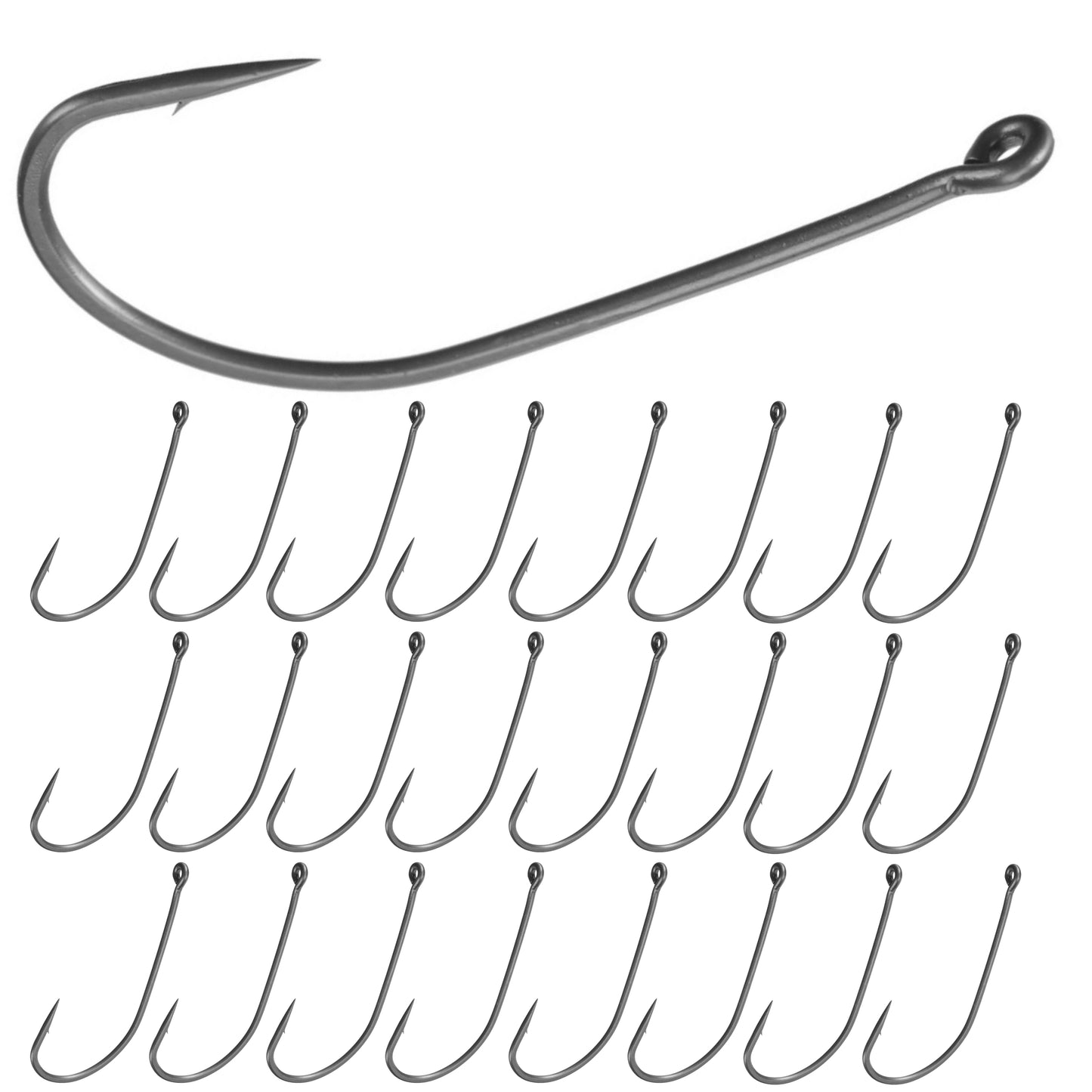Reaction Tackle Wacky Neko Hooks- ULTRA Sharp- 25 Pack