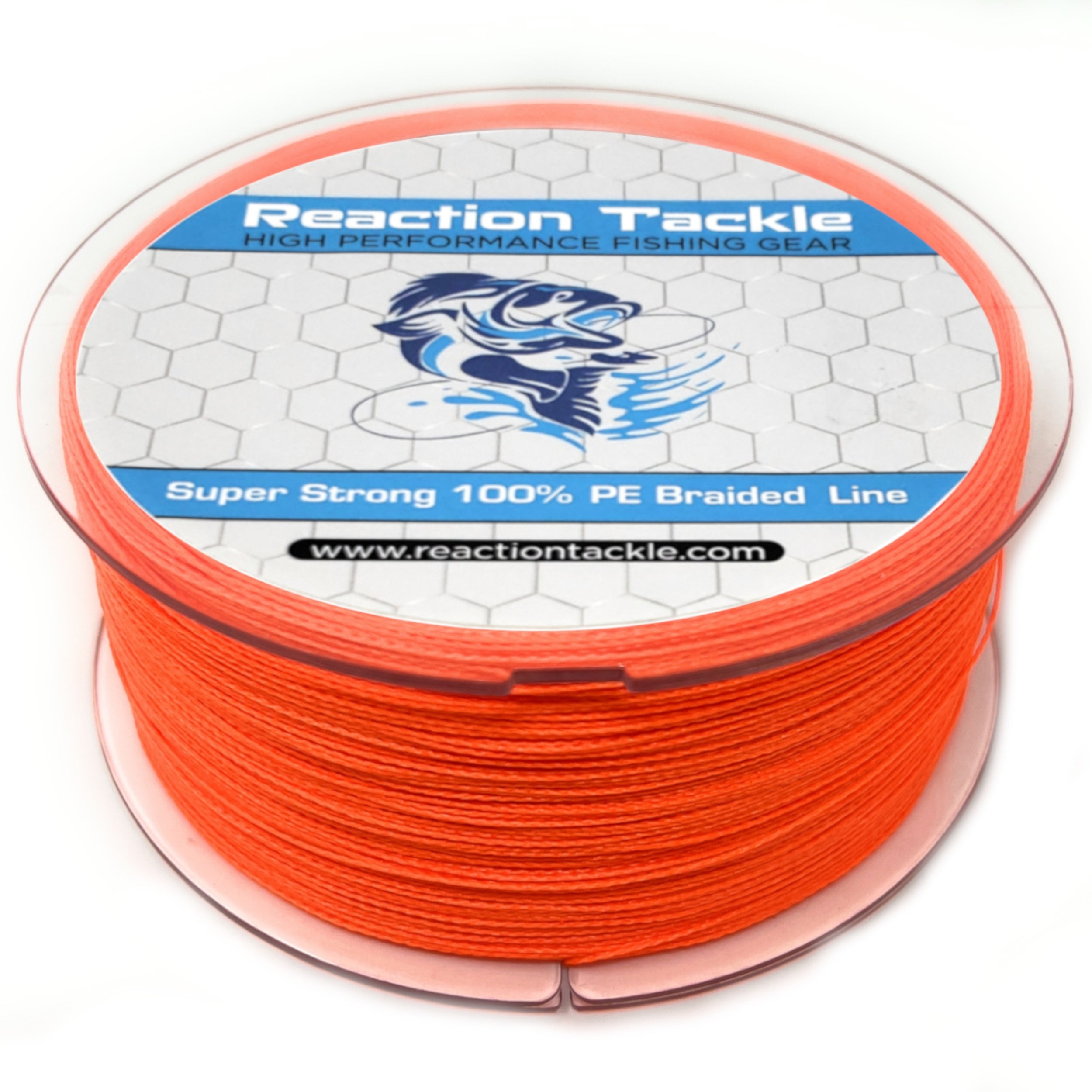Reaction Tackle Braided Fishing Line NO Fade Red 20LB 300yd, Braided Line -   Canada