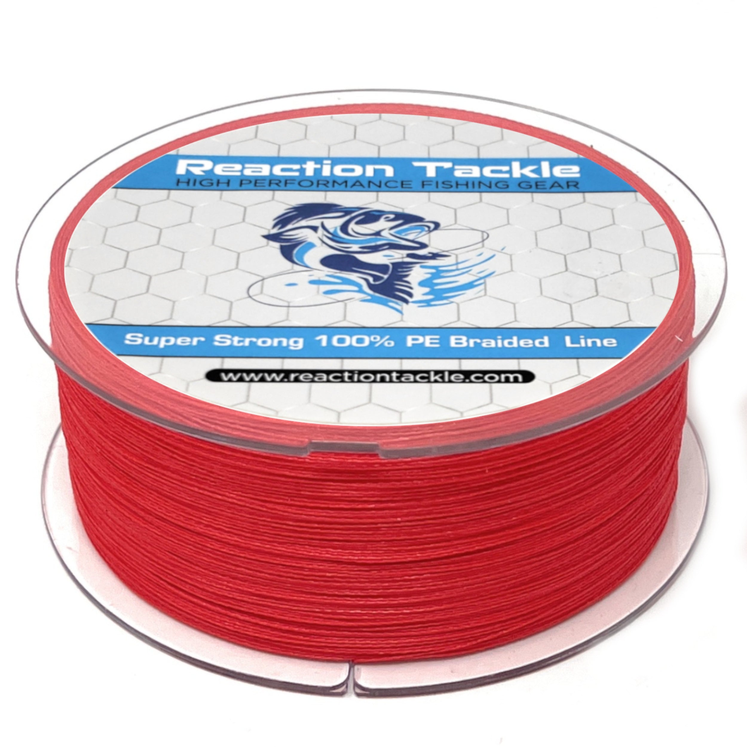 Reaction Tackle Braided Fishing Line Dark Blue 80LB 500yds 