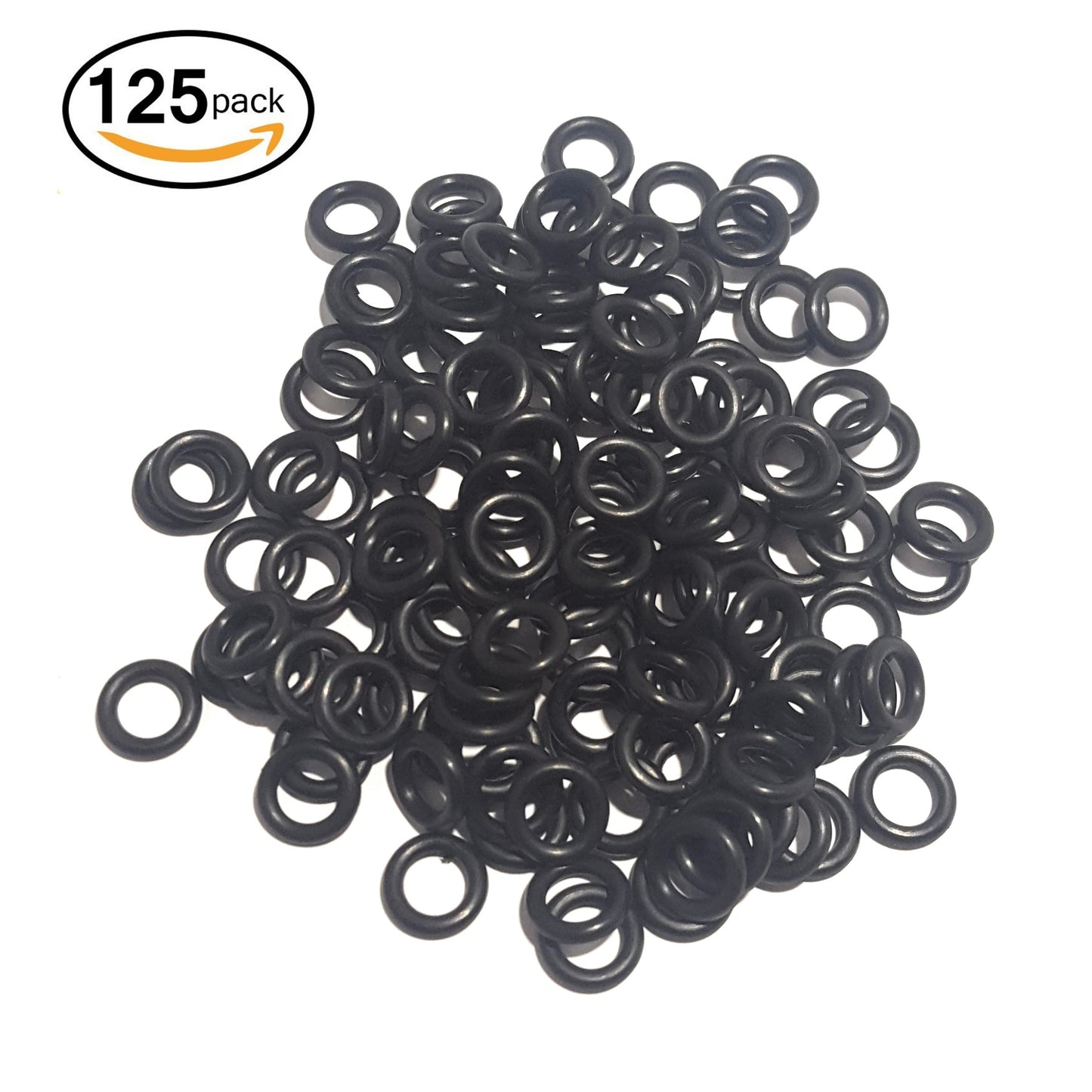 Reaction Tackle HIGH QUALITY WACKY O-RINGS- 125 Pack