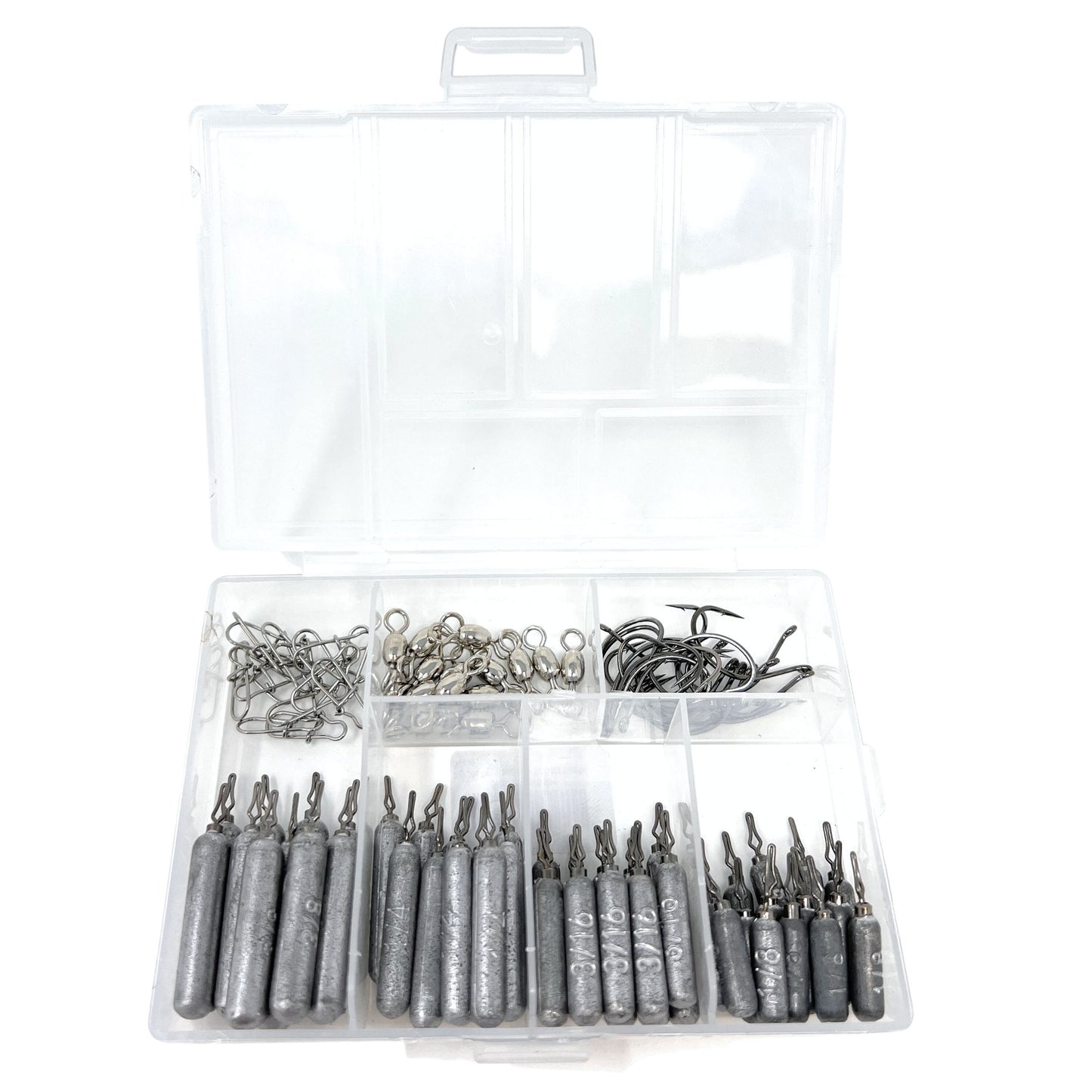 Reaction Tackle Lead Drop Shot Weights - Ideal for Bass Fishing- Bulk Packs or Kits
