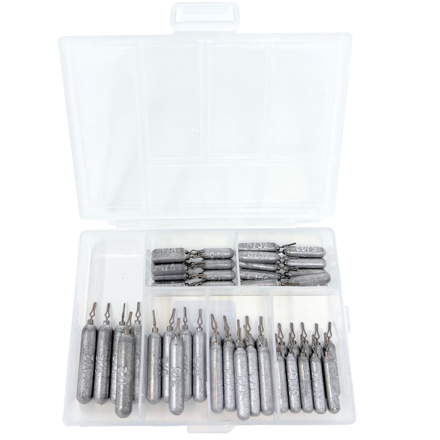 Reaction Tackle Lead Drop Shot Weights - Ideal for Bass Fishing- Bulk Packs or Kits
