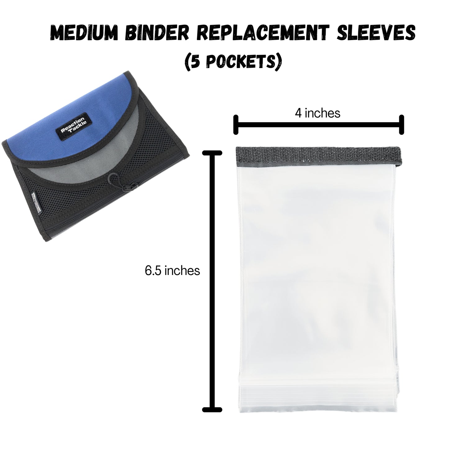 Replacement Sleeves for Small and Medium Binders
