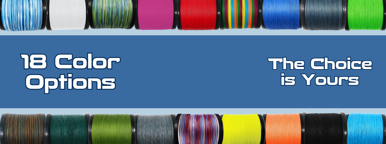 Reaction Tackle Braided Fishing Line, Over 18 Color to Choose!