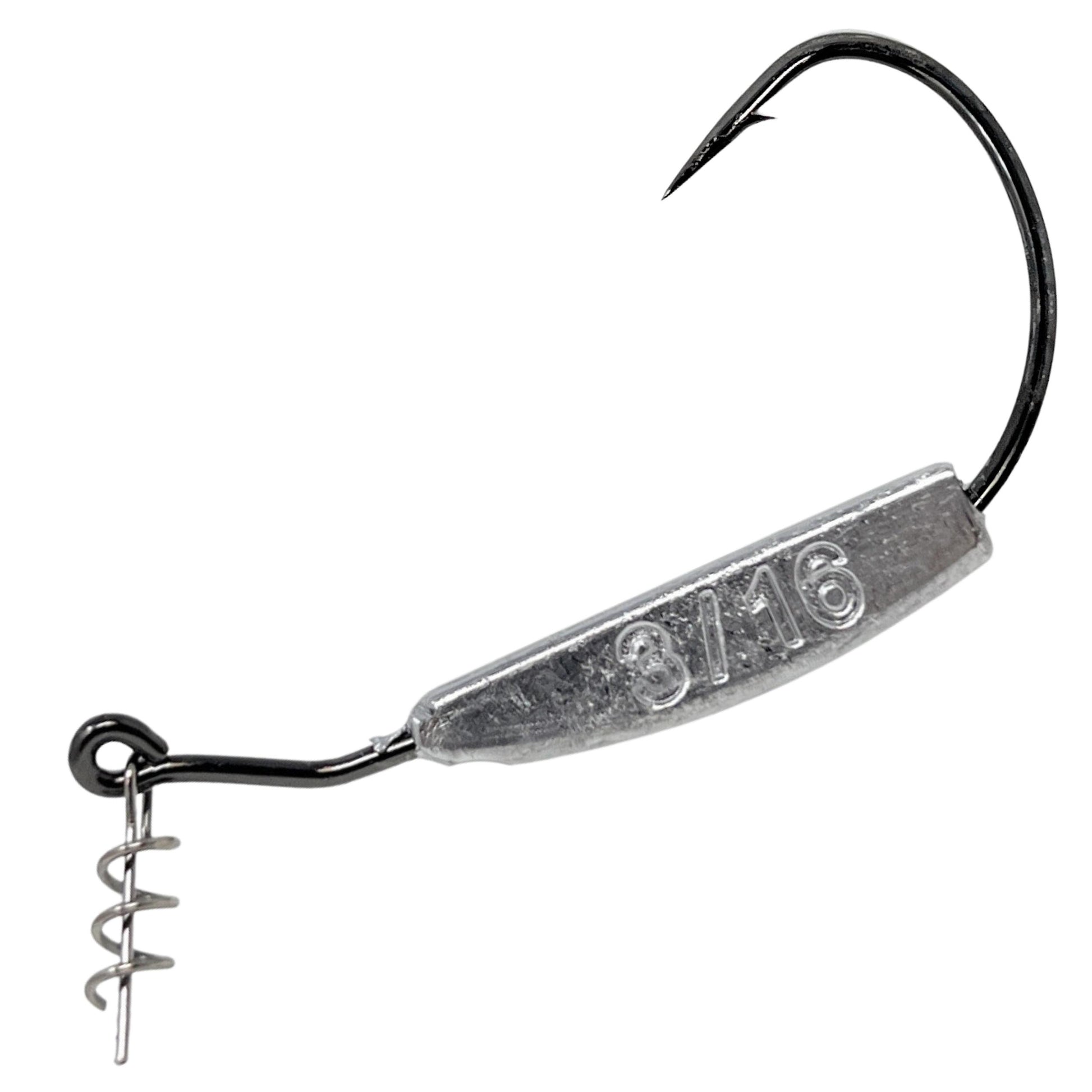  Reaction Tackle Bladed Swimbait Hooks - Bass Fishing Hook with  Underspin 1/2-5/0 : Sports & Outdoors
