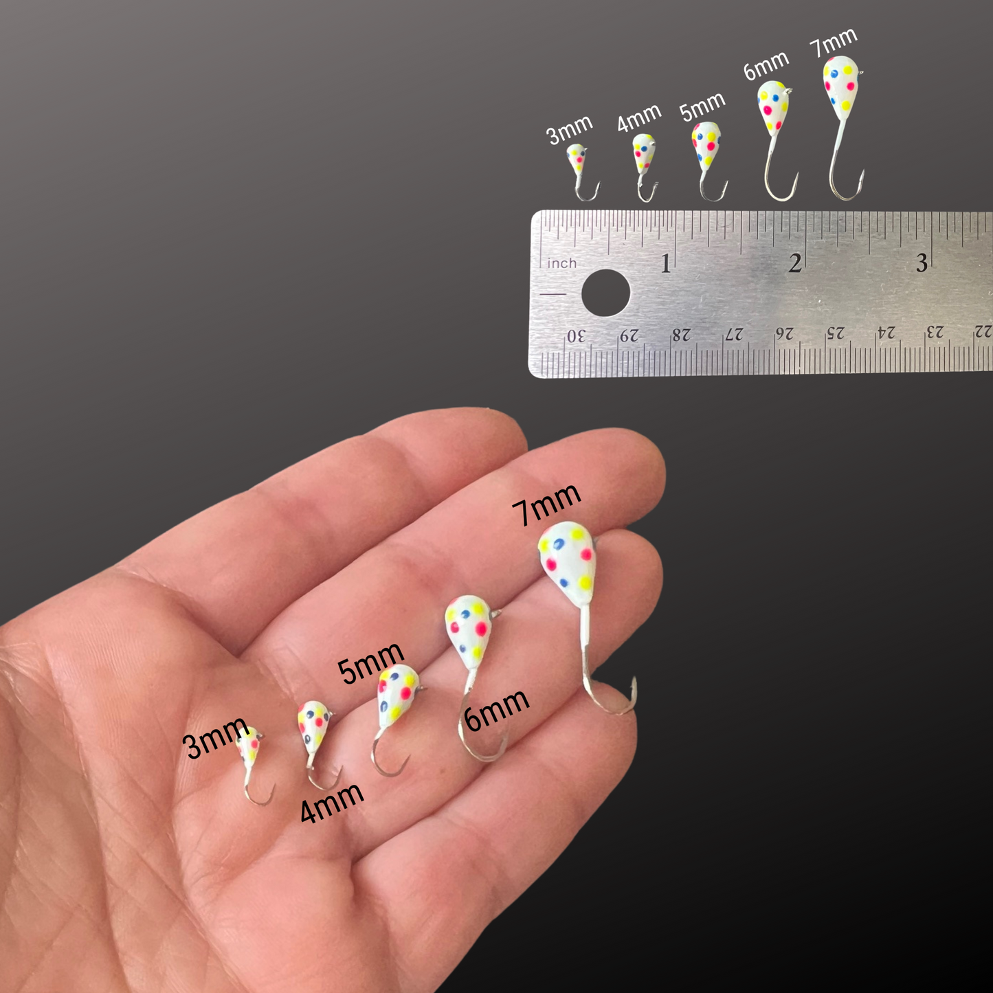 Reaction Tackle Ice Fishing Jigs-NEW sizes available!