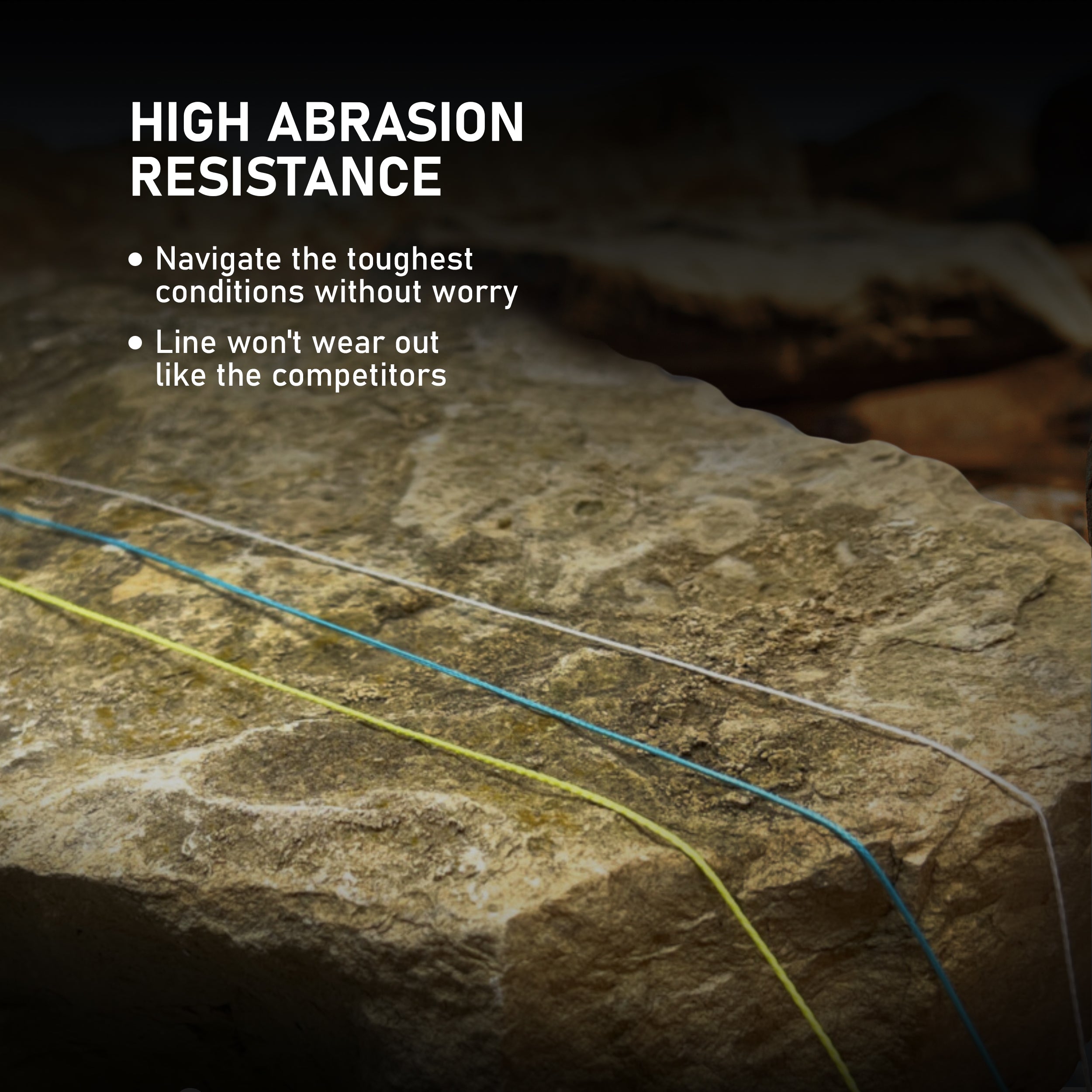 Reaction Tackle Braided Fishing Line - Multi-Color - Reaction Tackle