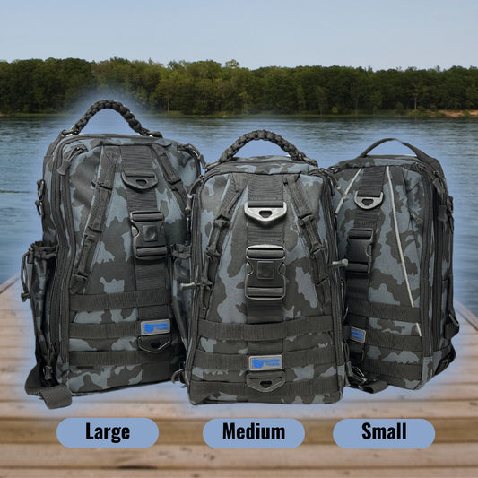 Reaction Tackle Fishing Tackle 2-in-1 Sling Bag/Backpack- 3 Sizes