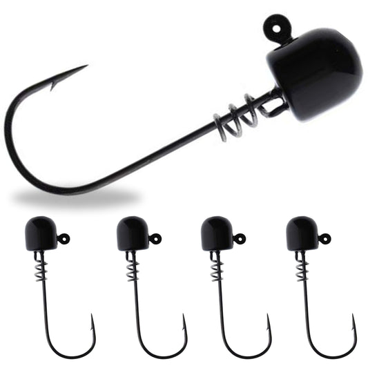 Reaction Tackle Tungsten Screw Lock Jig Heads (5-Pack)