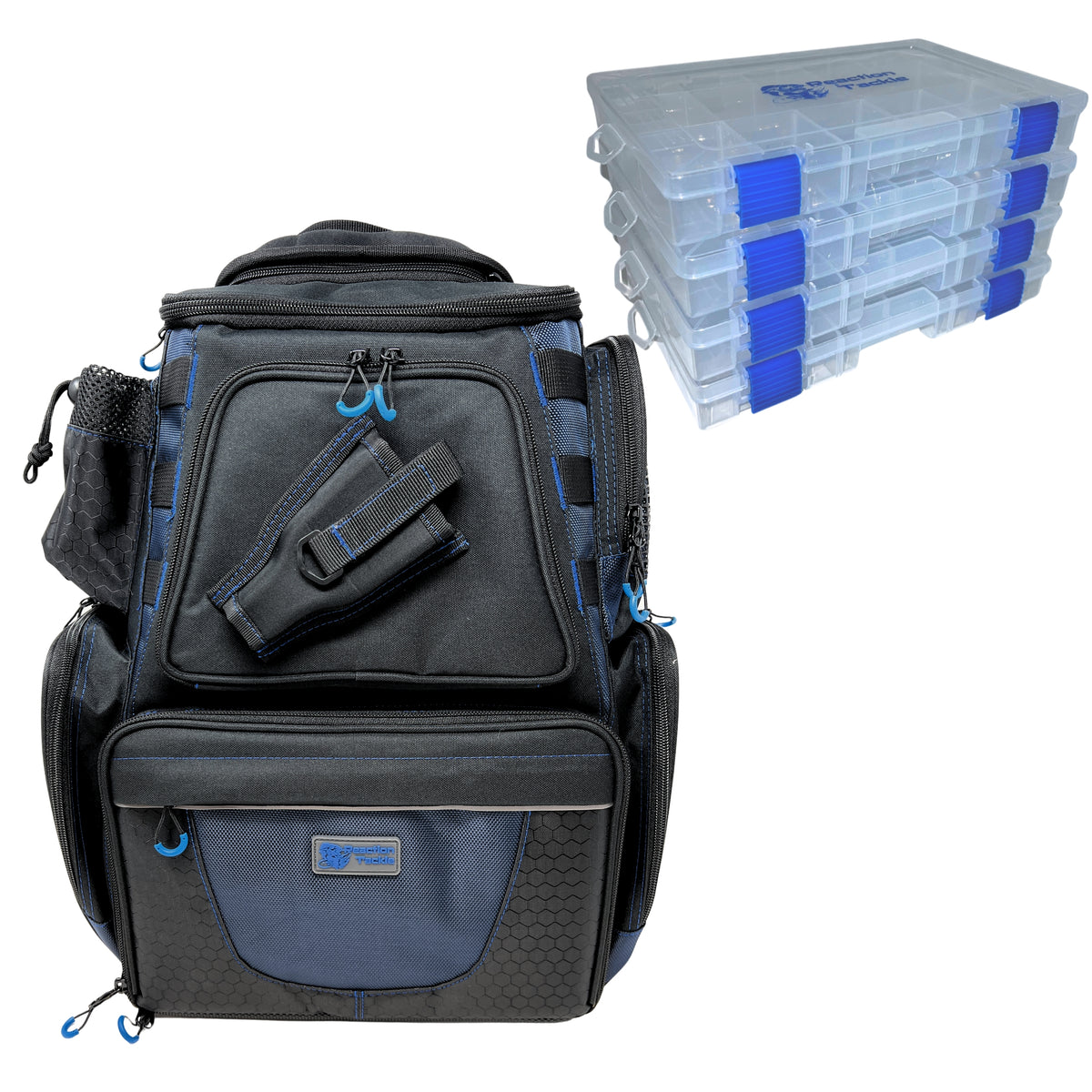 Lure Rucksack Reaction Tackle Fishing Tackle Backpack- Trays included