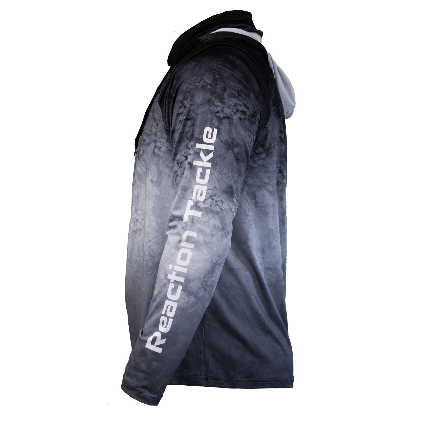 Reaction Tackle SPF UPF 50+ Long Sleeve/Hood/Gaiter Fishing Shirt - Reaction Tackle