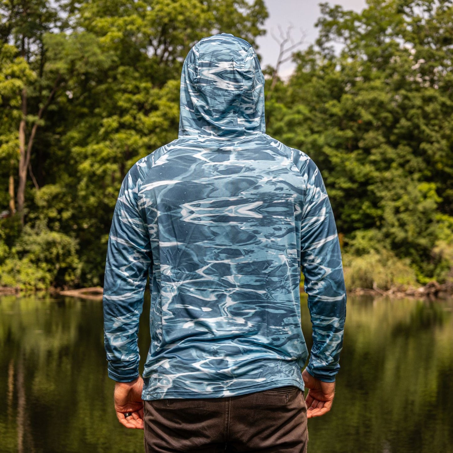 Reaction Tackle SPF UPF 50+ Long Sleeve Hooded Fishing Shirt - Reaction Tackle