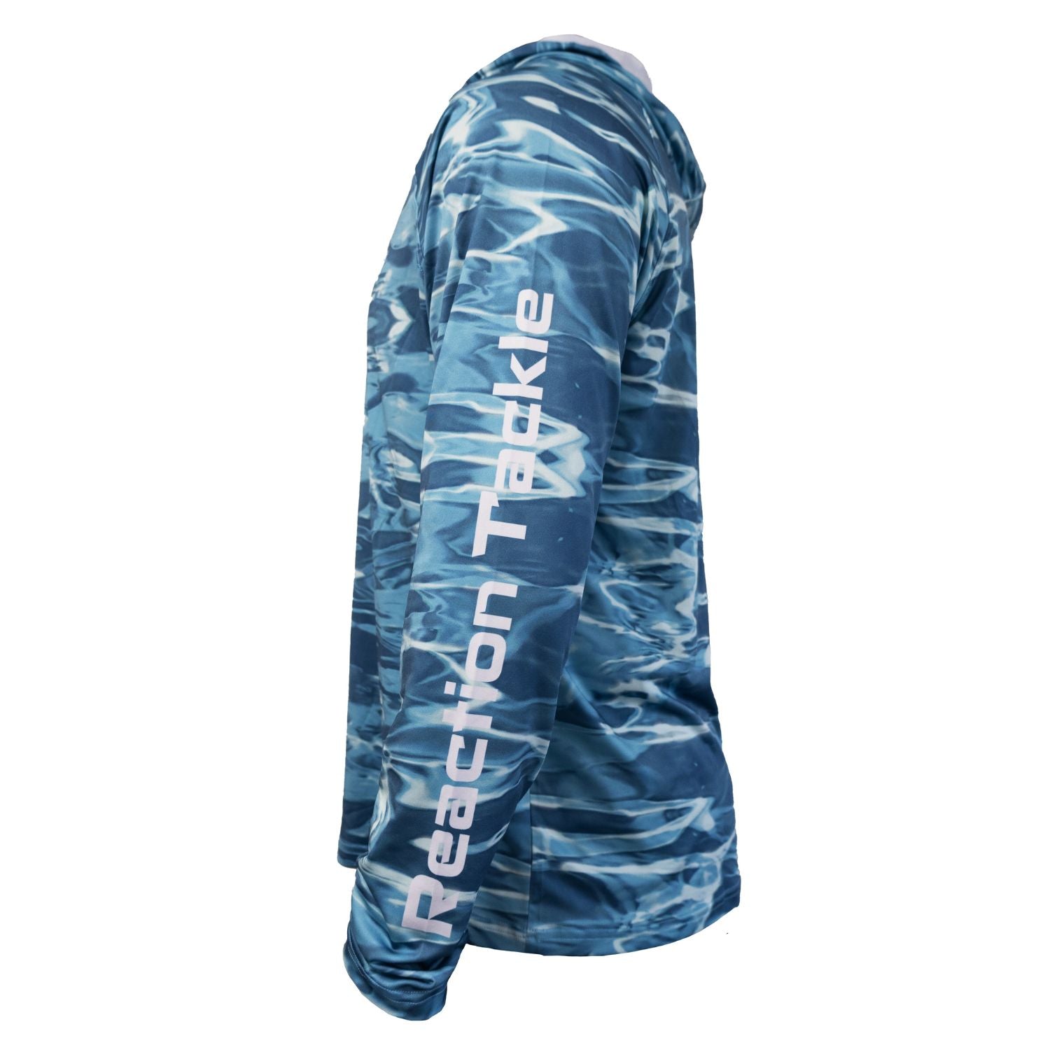 Reaction Tackle SPF UPF 50+ Long Sleeve Hooded Fishing Shirt - Reaction Tackle