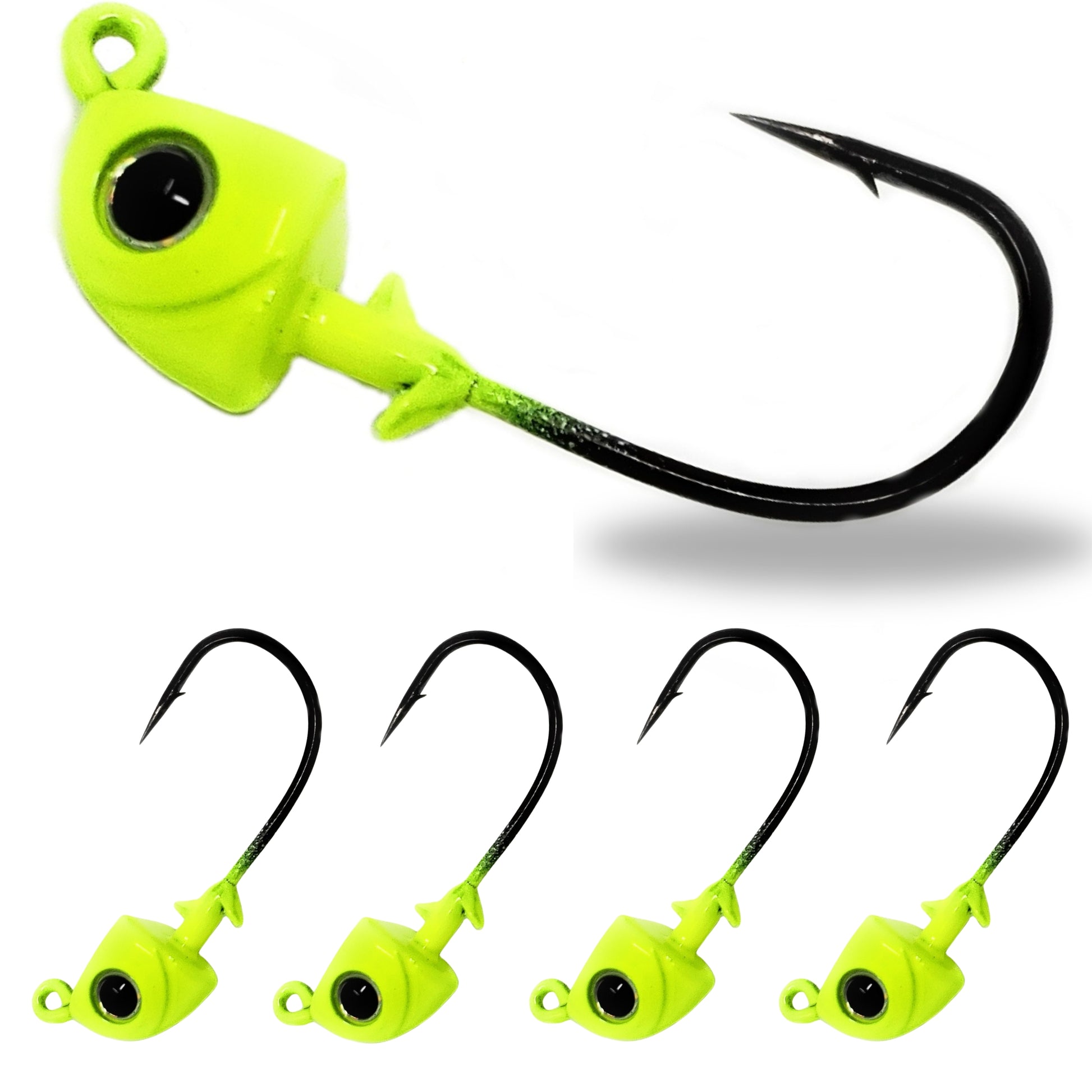 Reaction Tackle Tungsten Swimbait Jig Heads (5-Pack)