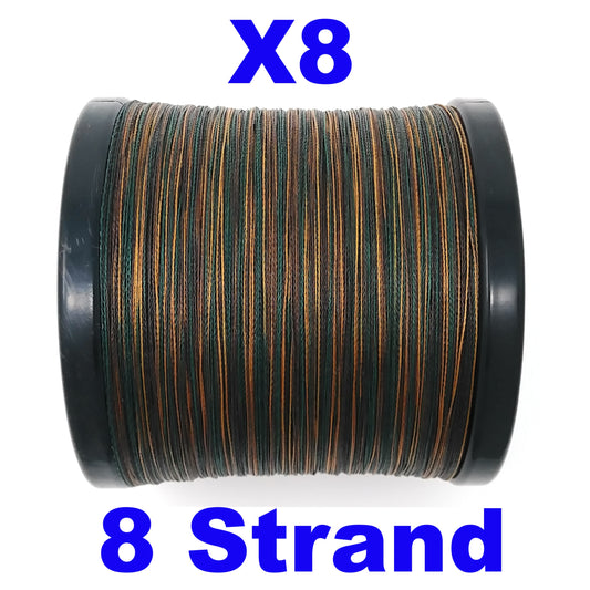 Braided Fishing Line- 8 Strands – Reaction Tackle