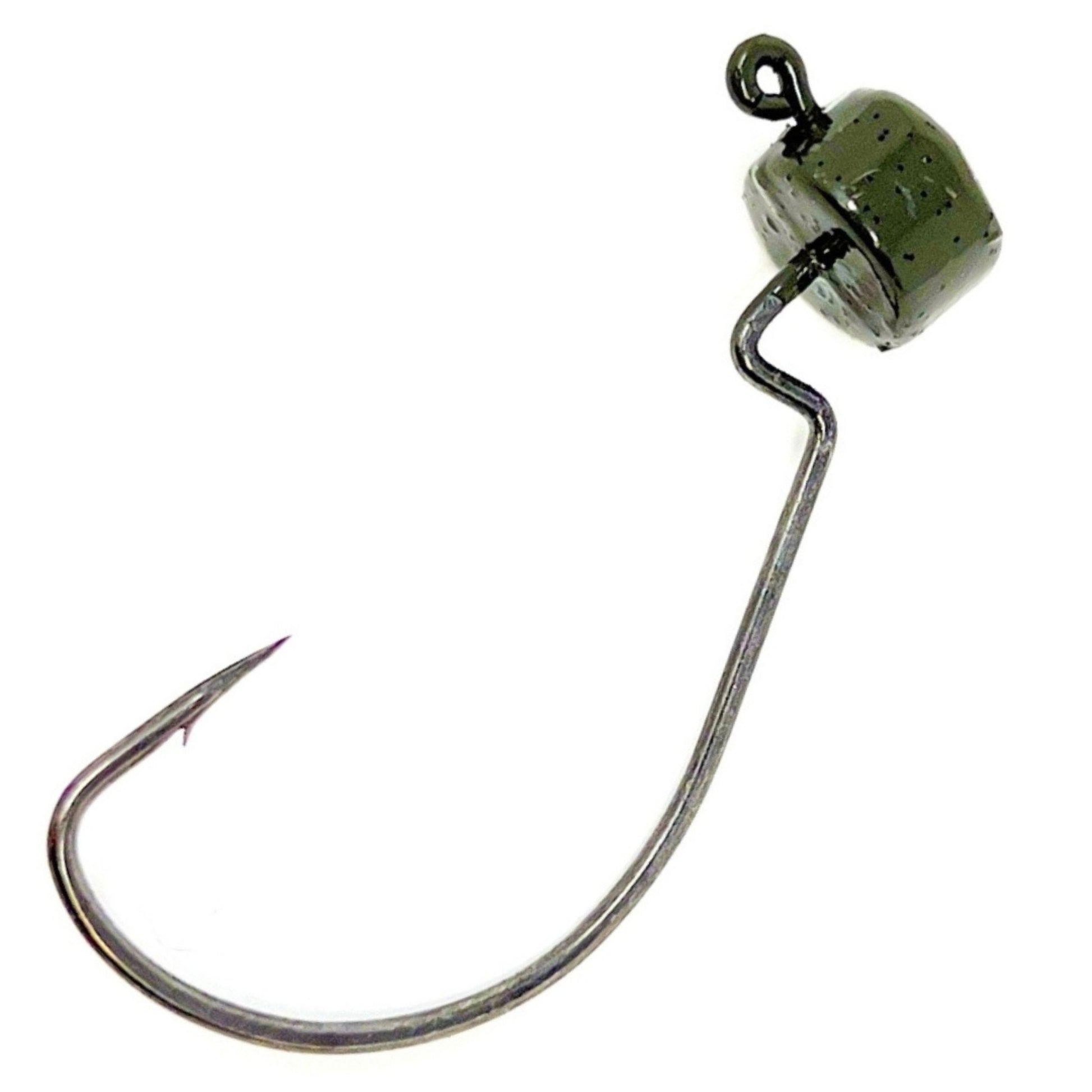 Reaction Tackle Tungsten Mushroom Head Ned Rig Shroom Jig Heads for Finesse  Fishing, Weedless Jig Head for Bass Fishing with Soft Lures 1/4 White EWG:  Buy Online at Best Price in UAE 