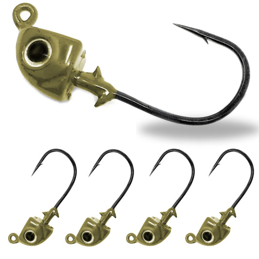 Reaction Tackle Tungsten Swimbait Jig Heads (5-Pack)