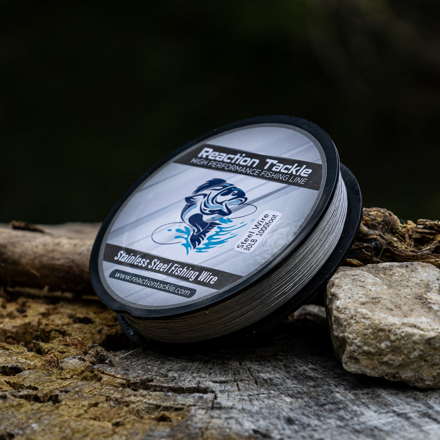 Reaction Tackle Stainless Steel Trolling Line 30LB - Reaction Tackle