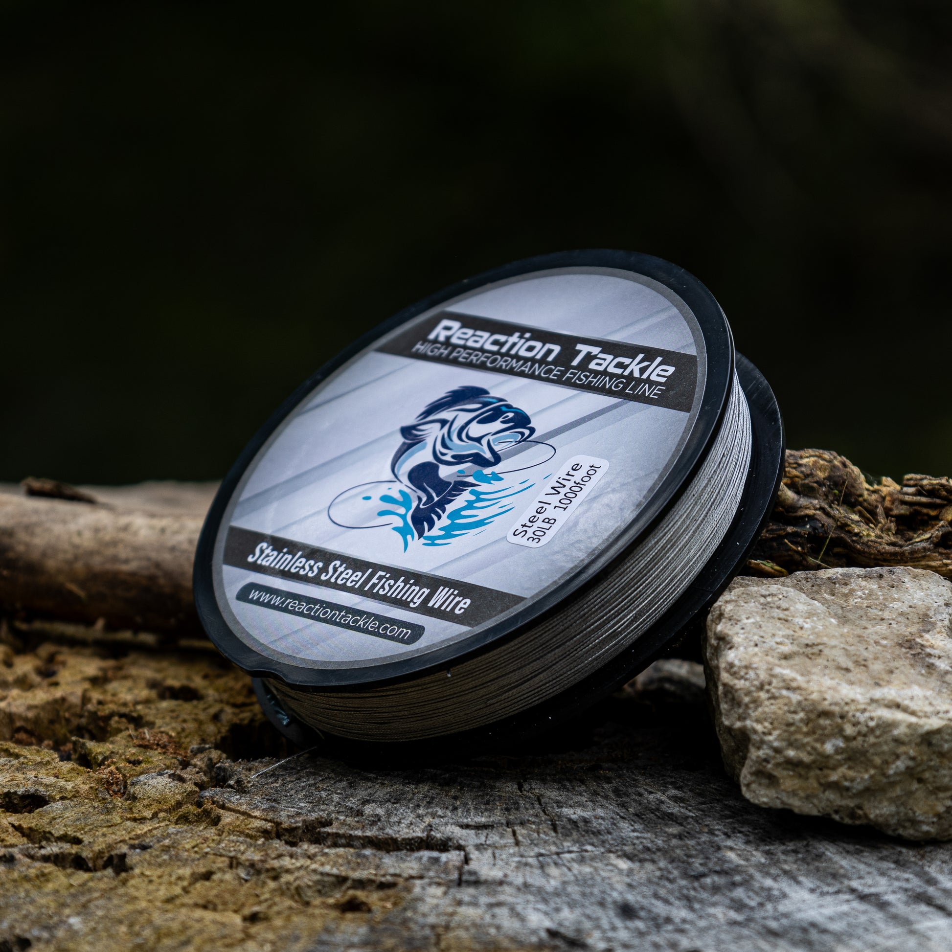 Reaction Tackle Stainless Steel Trolling Line 30LB - Reaction Tackle
