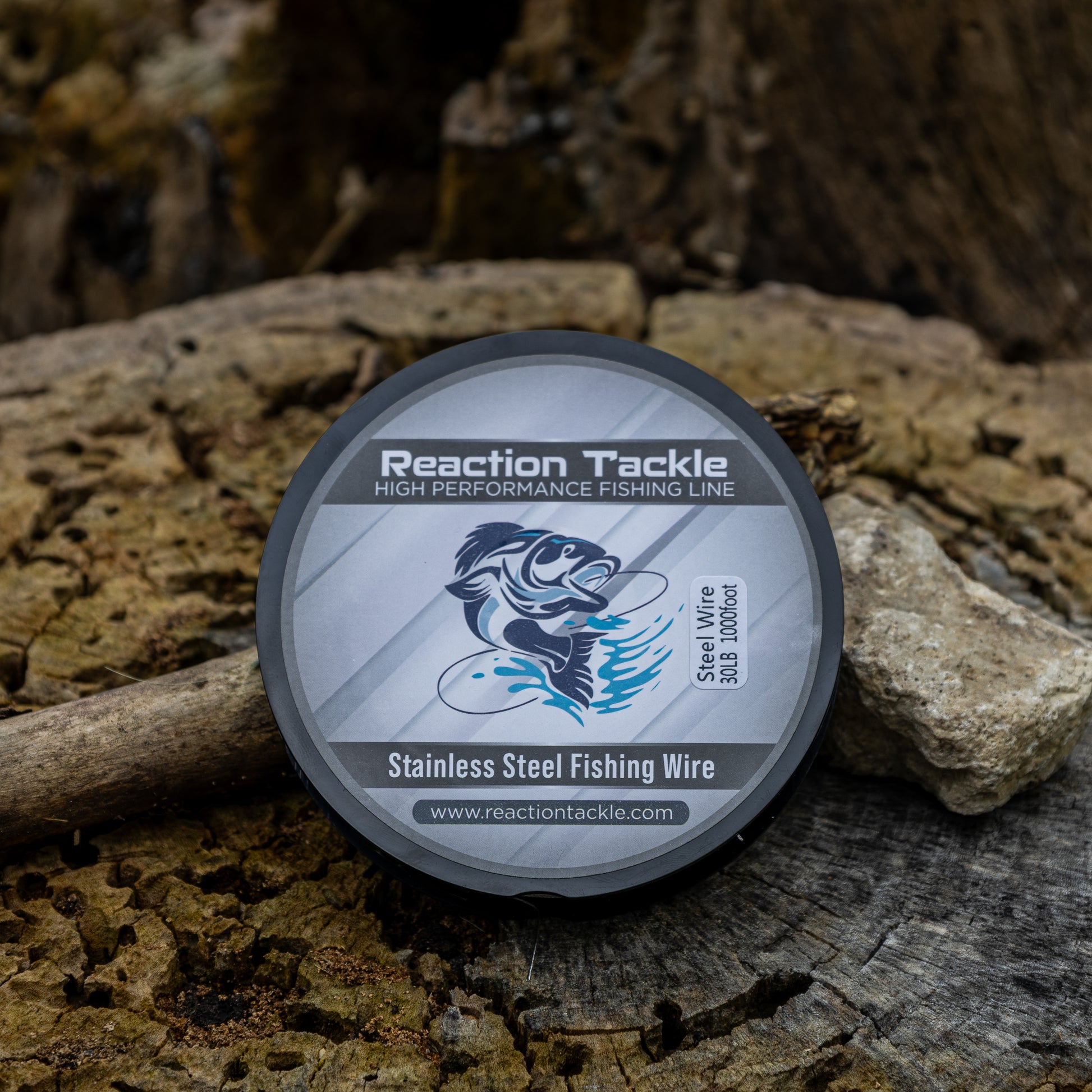 Reaction Tackle Stainless Steel Trolling Line 30LB - Reaction Tackle