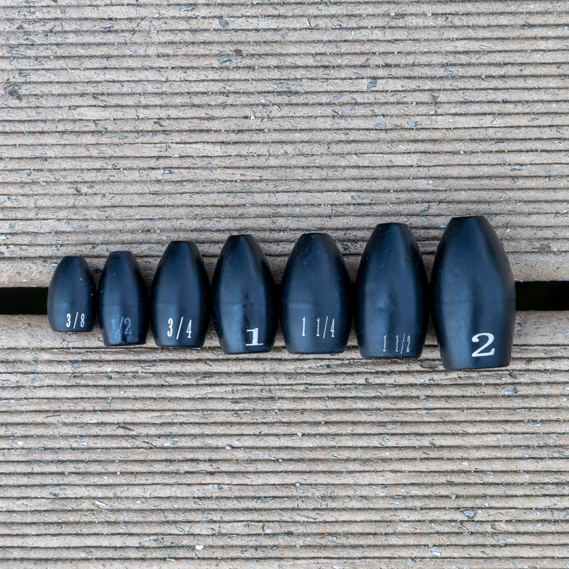 Reaction Tackle Tungsten Flipping Weights - Reaction Tackle