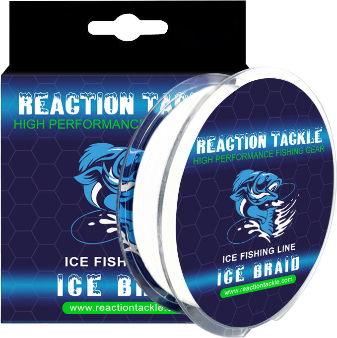 Reaction Tackle Ice Fishing Braided line -8 Strand