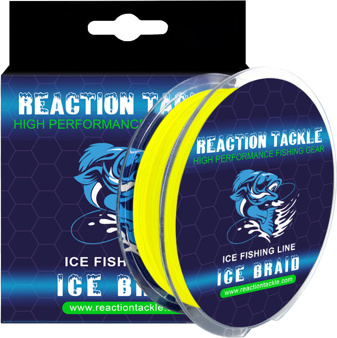 Reaction Tackle Ice Fishing Braided line -8 Strand