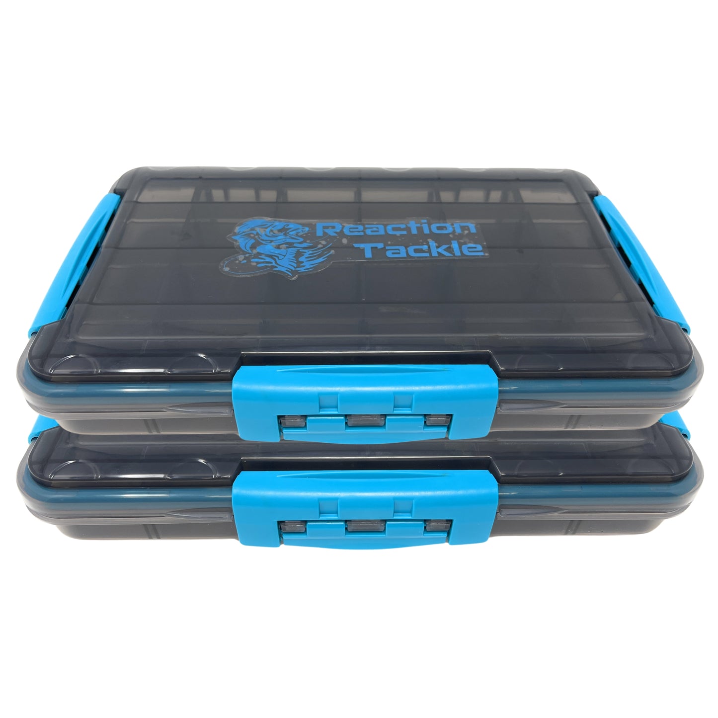 Reaction Tackle Waterproof Tackle Trays - 100% Secure with 3 Clips