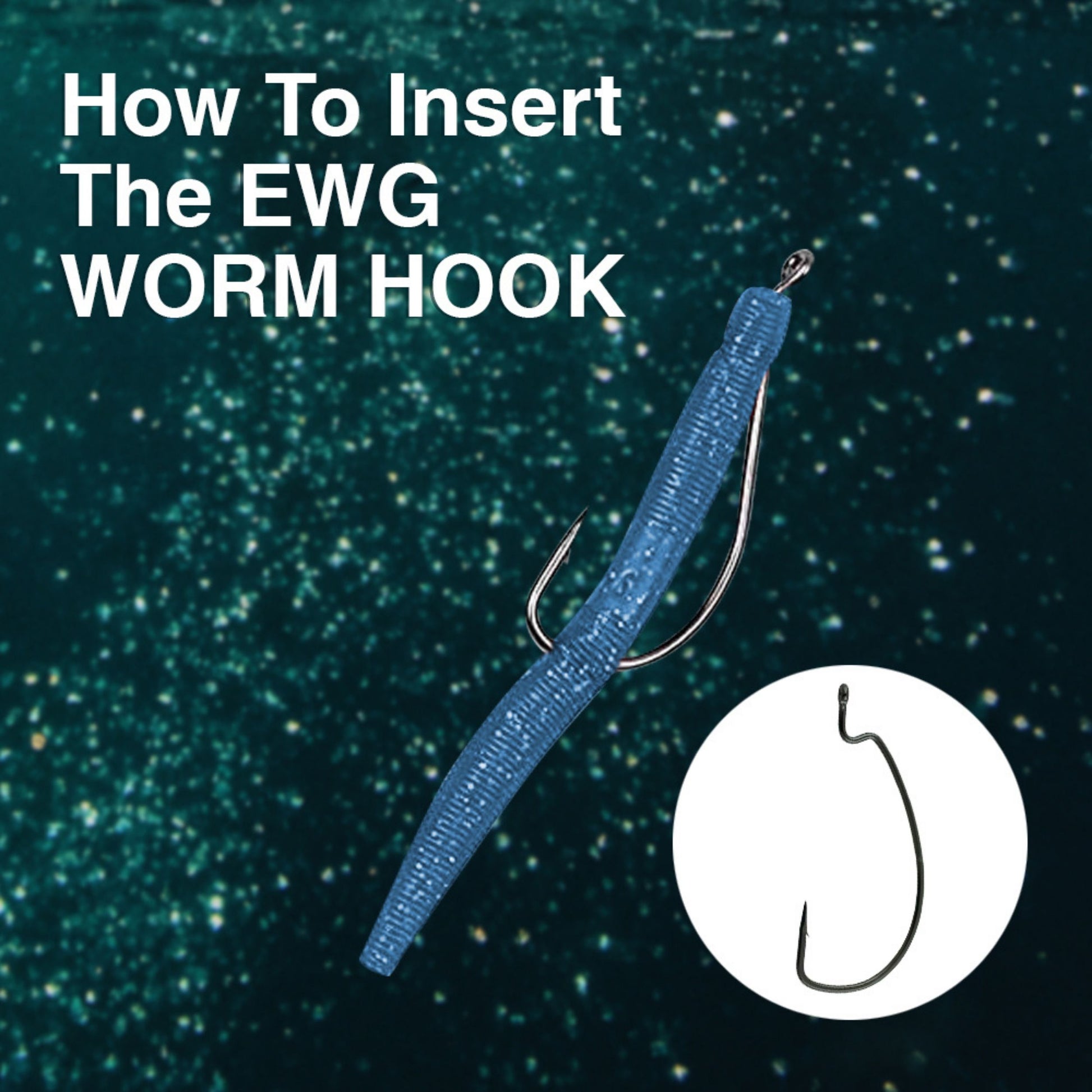 Eagle Claw Wide Gap Wacky Worm Hook, Size 2/0, 5 Pk - THE FISHING SOURCE