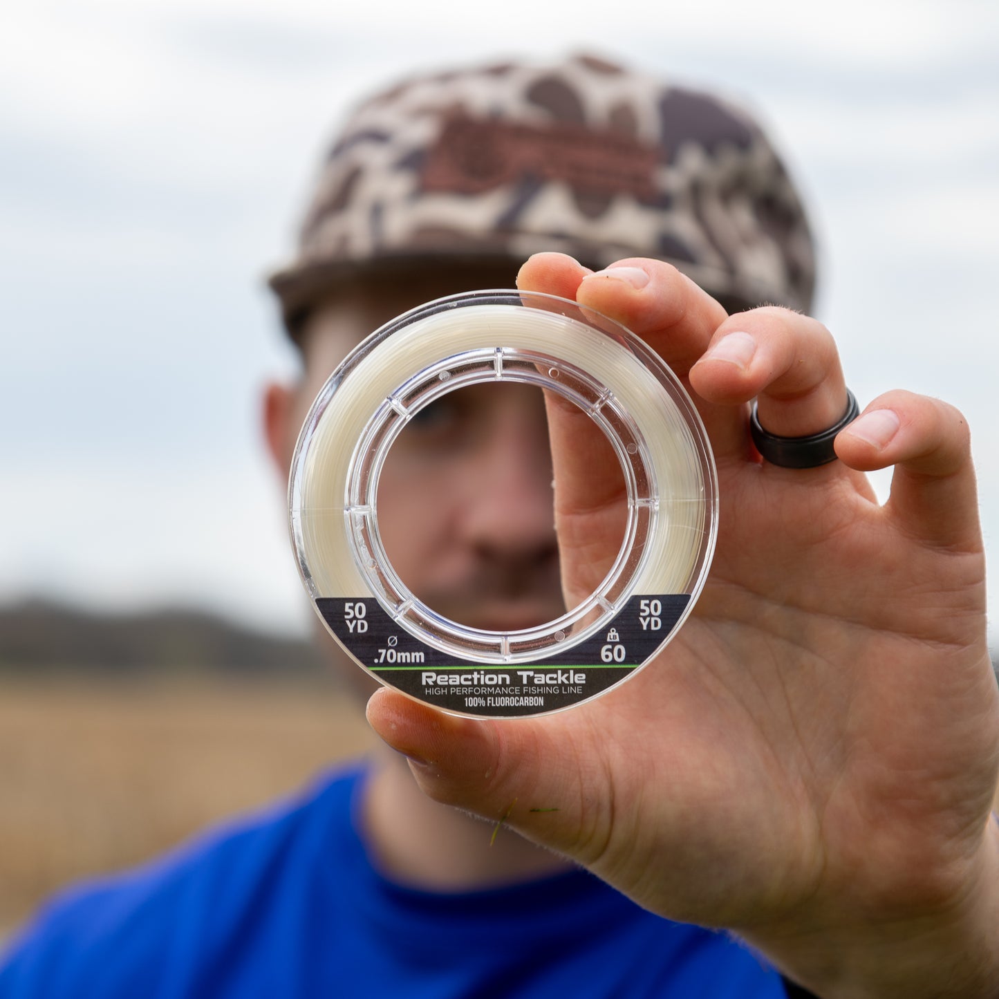 Reaction Tackle 100% Pure Fluorocarbon Fishing Line - Reaction Tackle