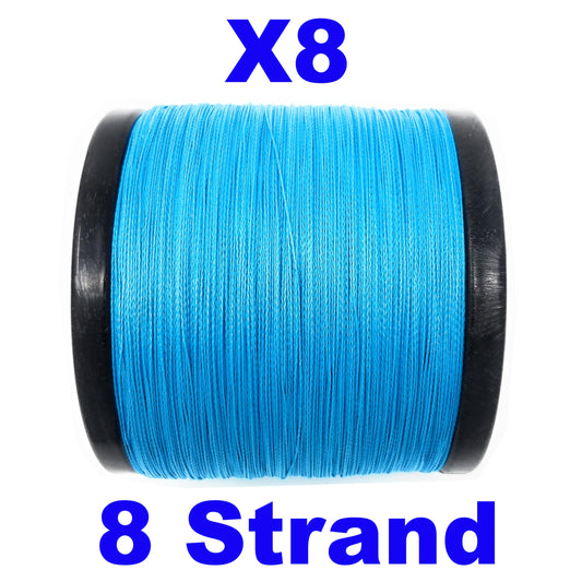 GetUSCart- Reaction Tackle Braided Fishing Line Sea Blue 40LB 300yd