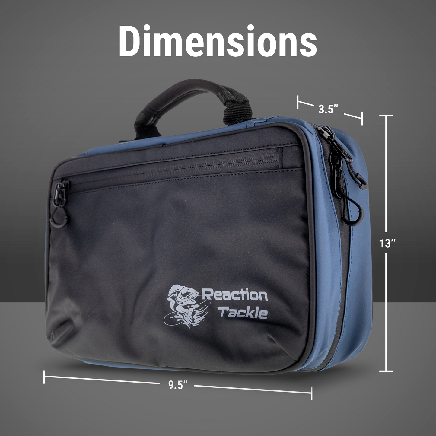 Reaction Tackle Splash Proof Bait Binder and Tackle Storage - New - Reaction Tackle