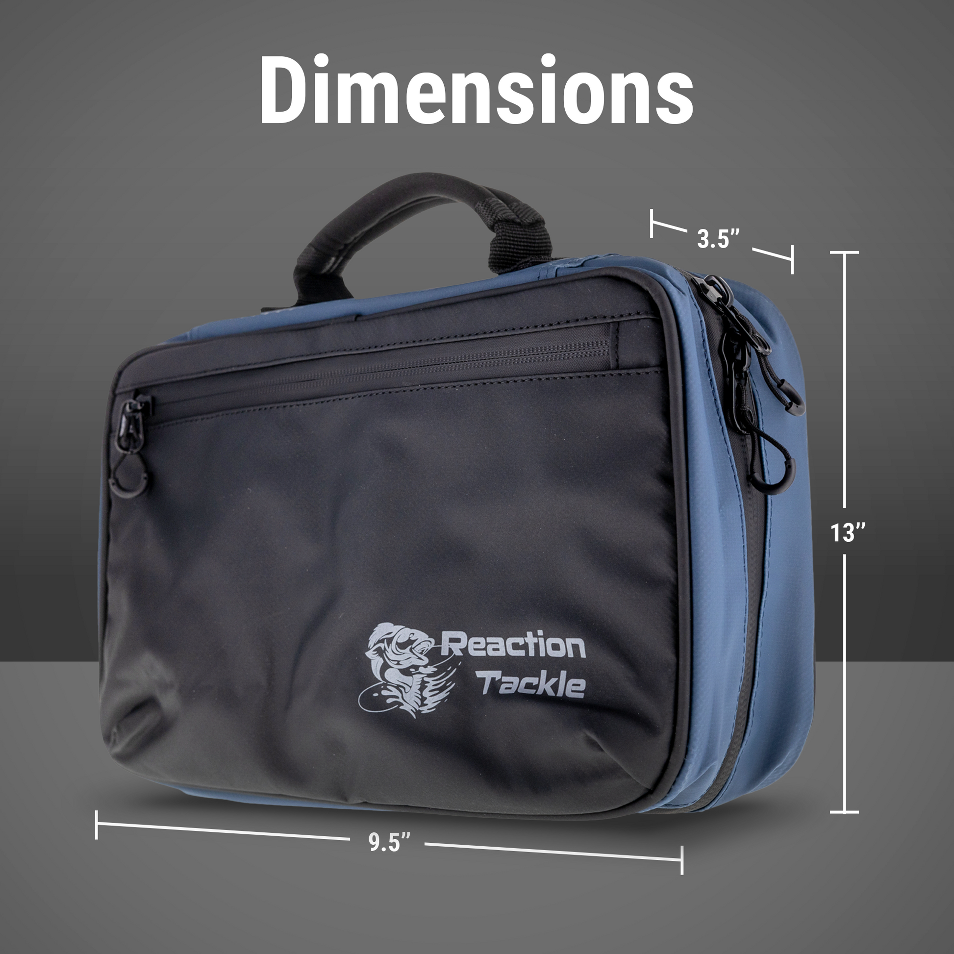 Reaction Tackle Splash Proof Bait Binder and Tackle Storage - New - Reaction Tackle