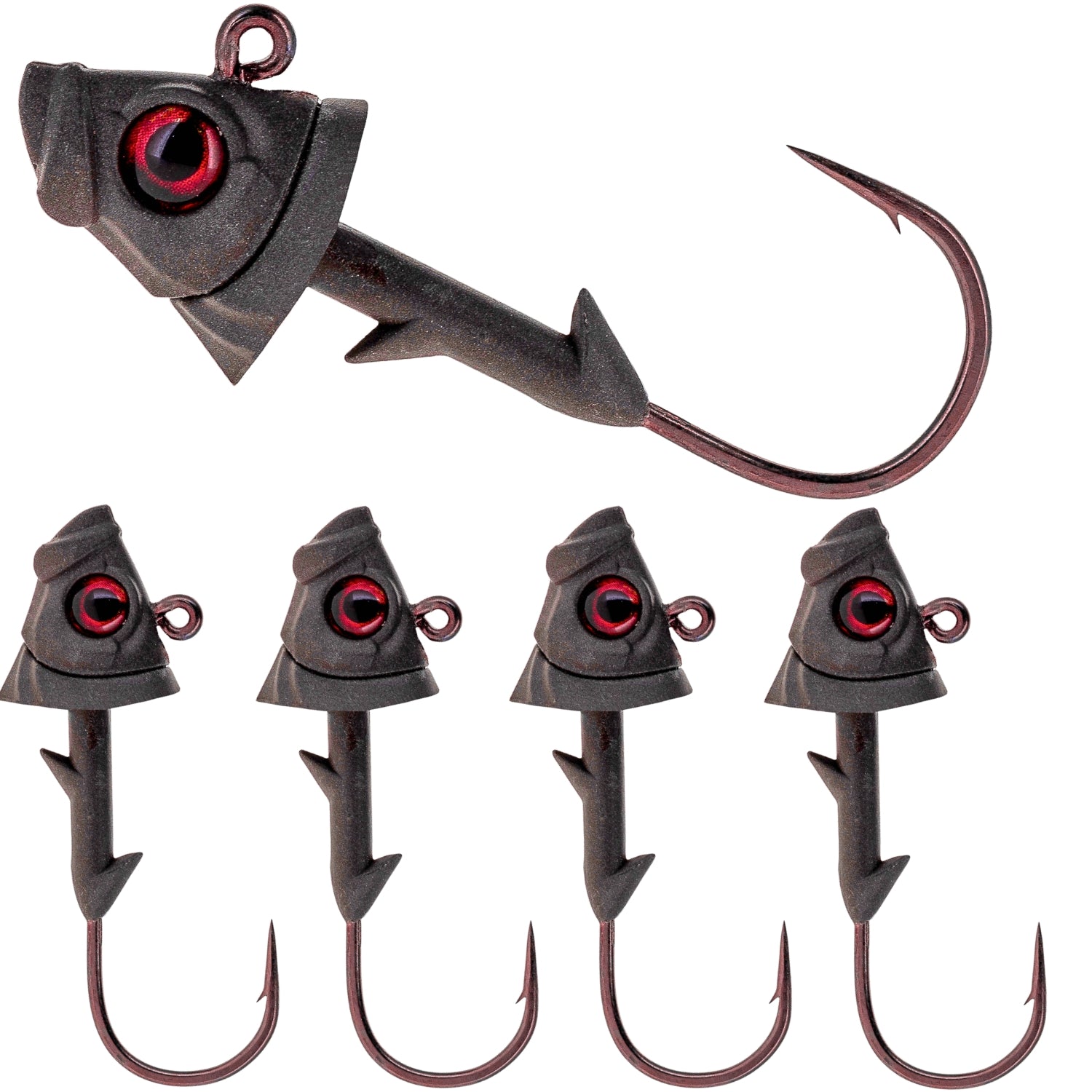 Reaction Tackle 97 Pure Tungsten Swimbait Jig with Realistic Fish Hea