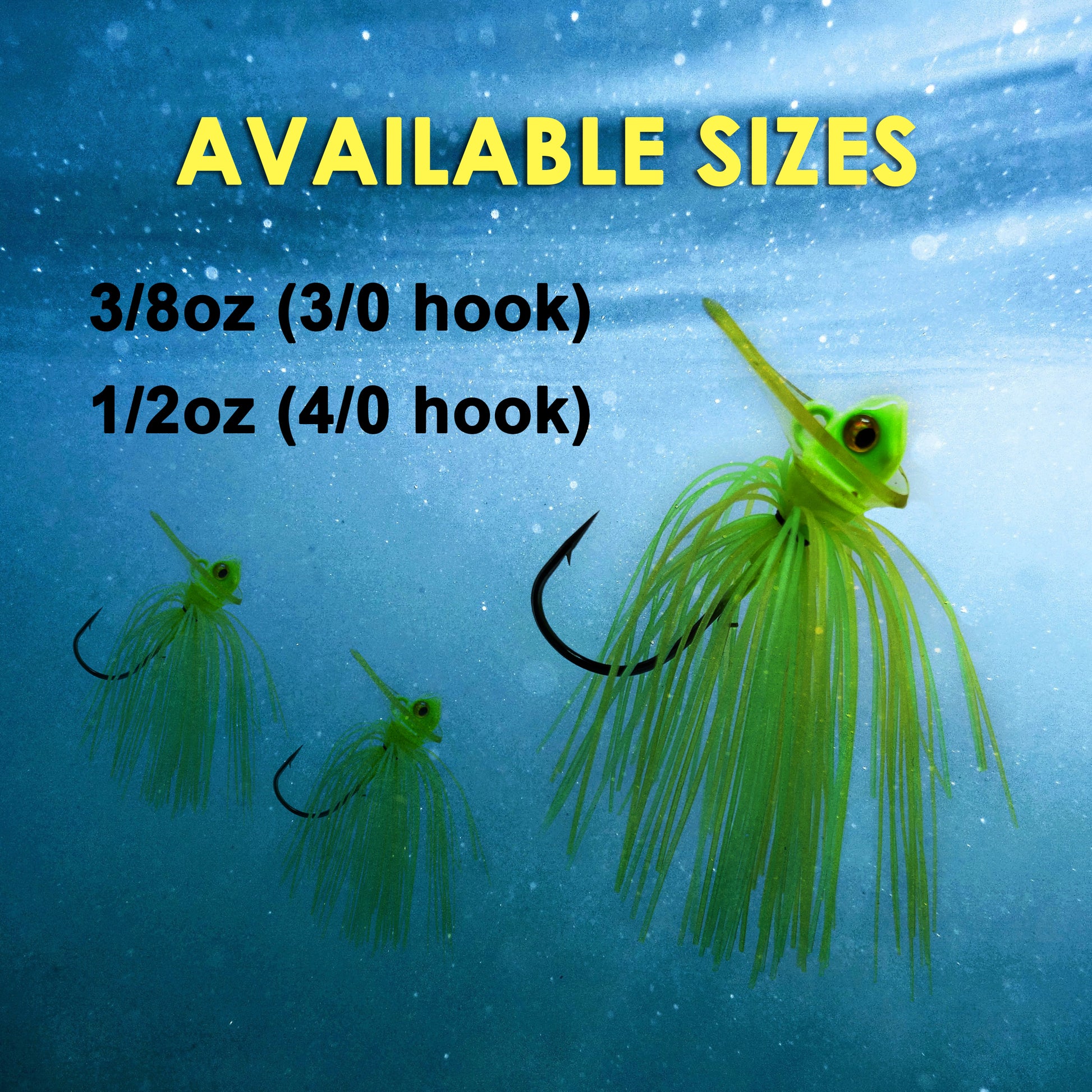 Reaction Tackle Tungsten Scrounger Jigs (2-Pack)