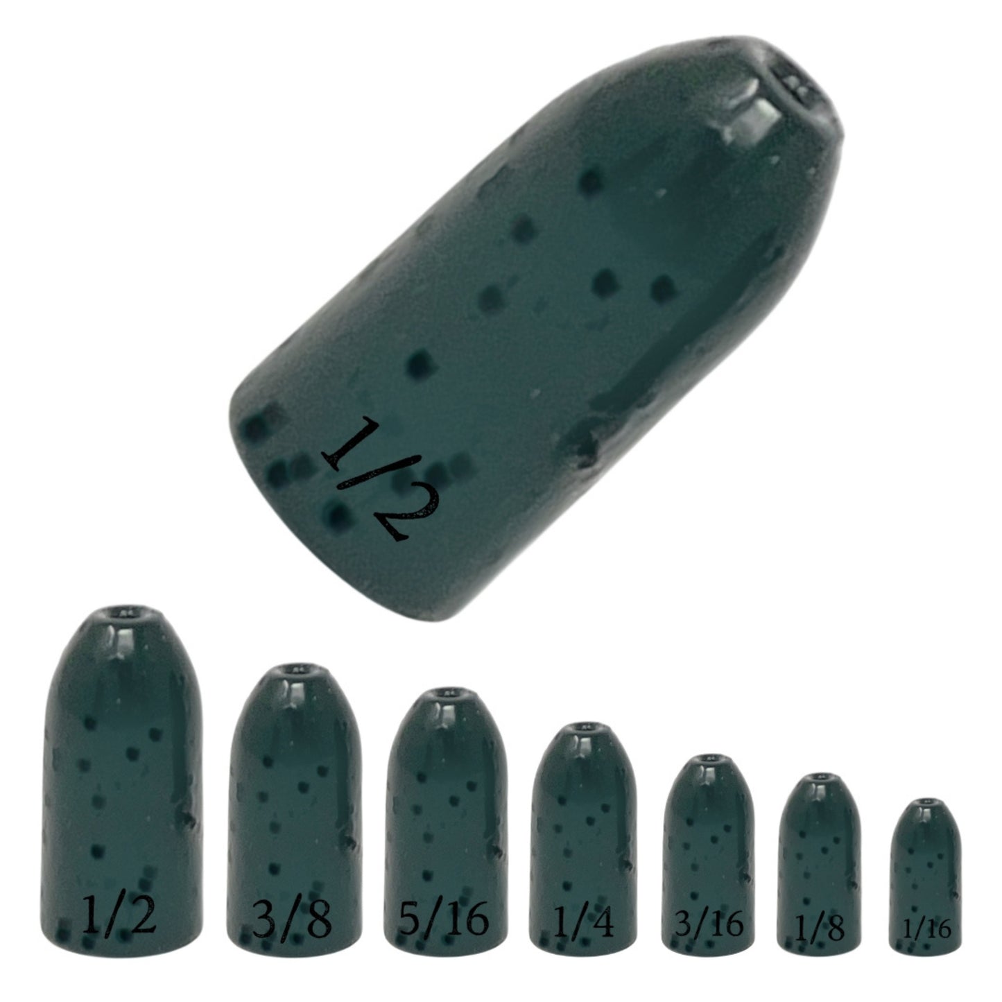 Reaction Tackle Bullet Weights 1/8 Silver -2
