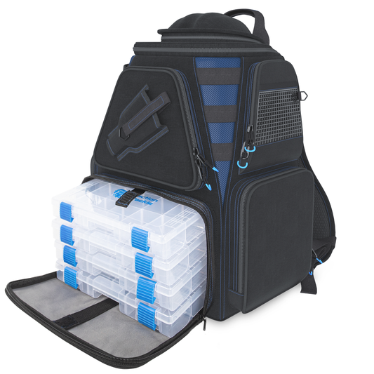 Reaction Tackle Fishing Tackle Backpack- Trays included - Reaction Tackle