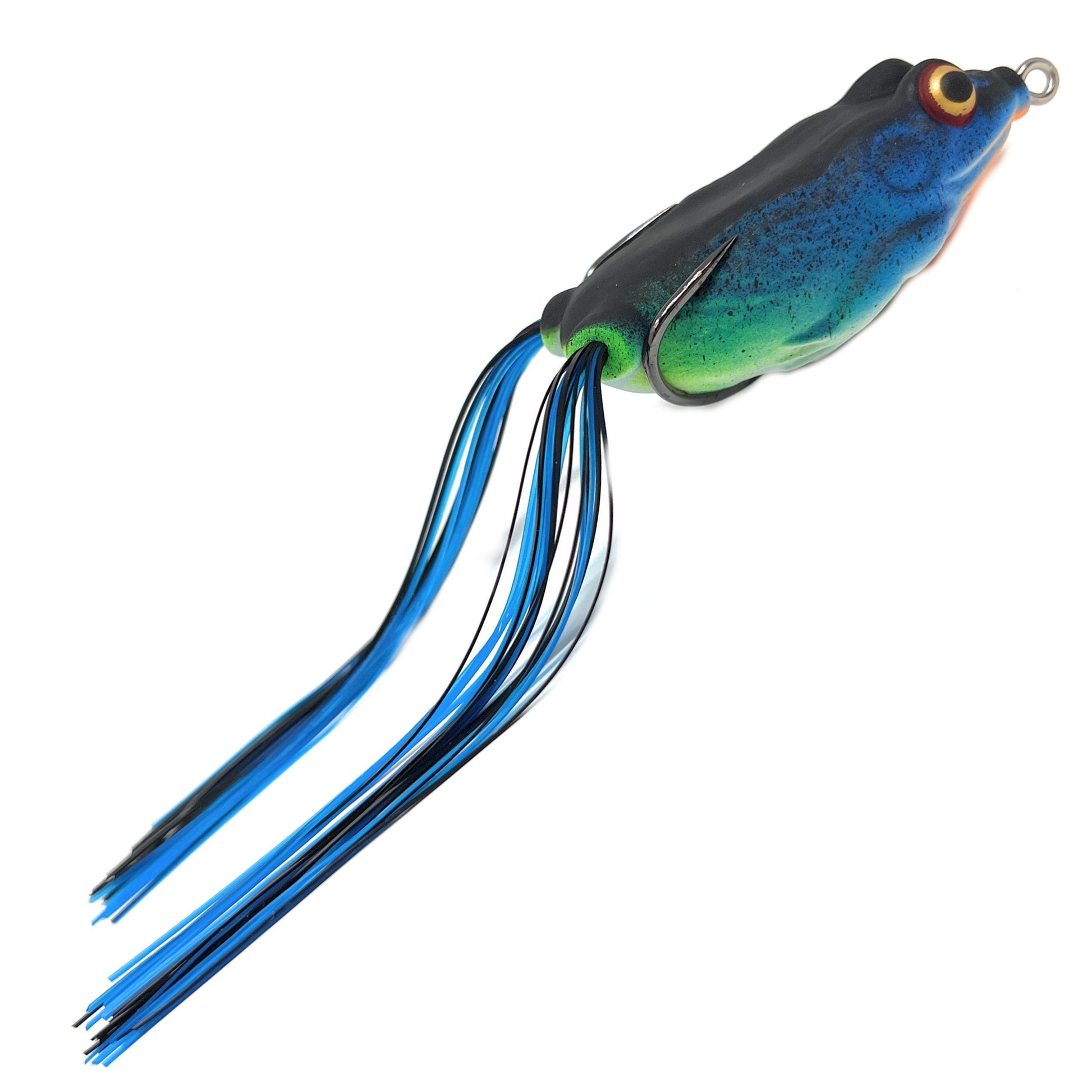 Agiferg 5 Hollow Body Topwater Frogs Fishing Lures Baits With