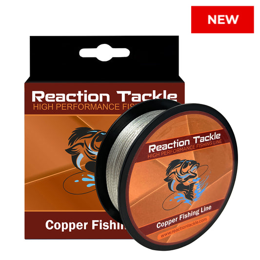 Reaction Tackle Copper Fishing Line - Trolling Wire - Tin Coated - New - Reaction Tackle