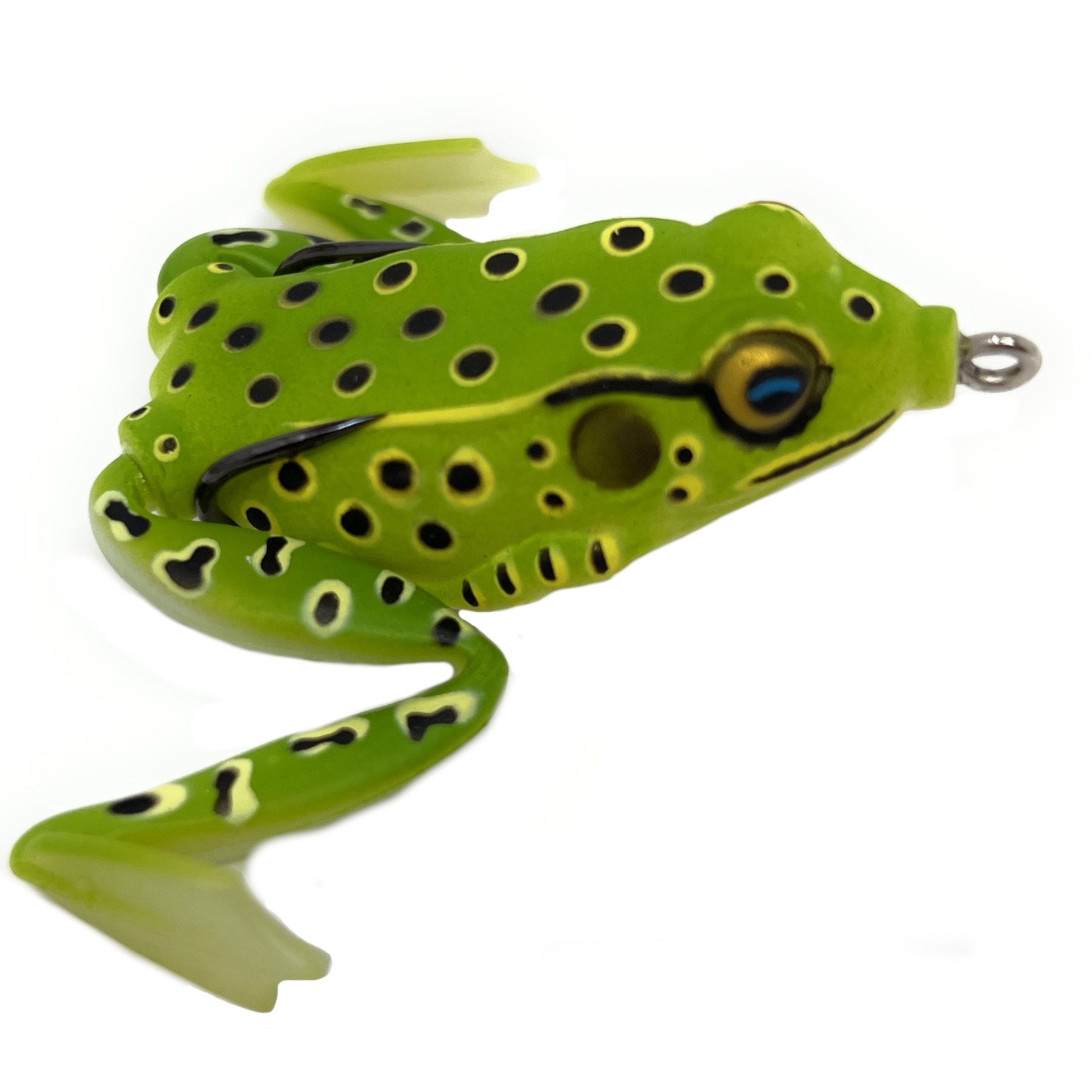 Reaction Tackle Swimming Legs 2.25" Hollow Body Frogs (2-Pack) - Reaction Tackle