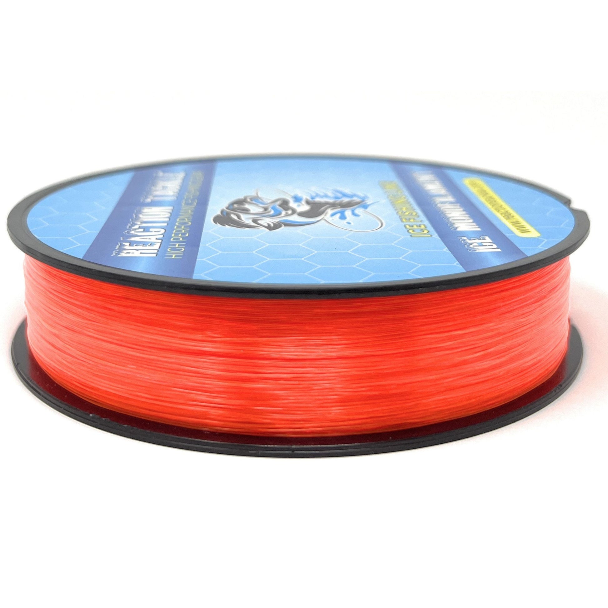  Reaction Tackle Monofilament Fishing Line- Strong And  Abrasion-Resistant Nylon Mono Fishing Line, Freshwater And Saltwater  Fishing Line Yellow 20/3250