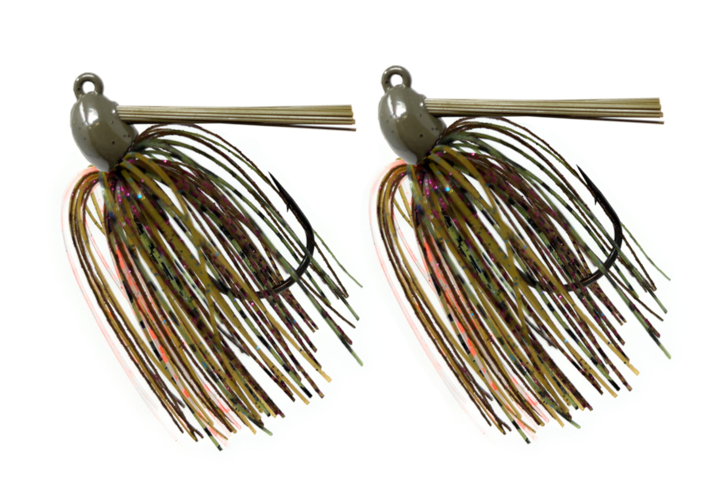 Reaction Tackle Tungsten Vibrating Bladed Swim Jigs (2-Pack)