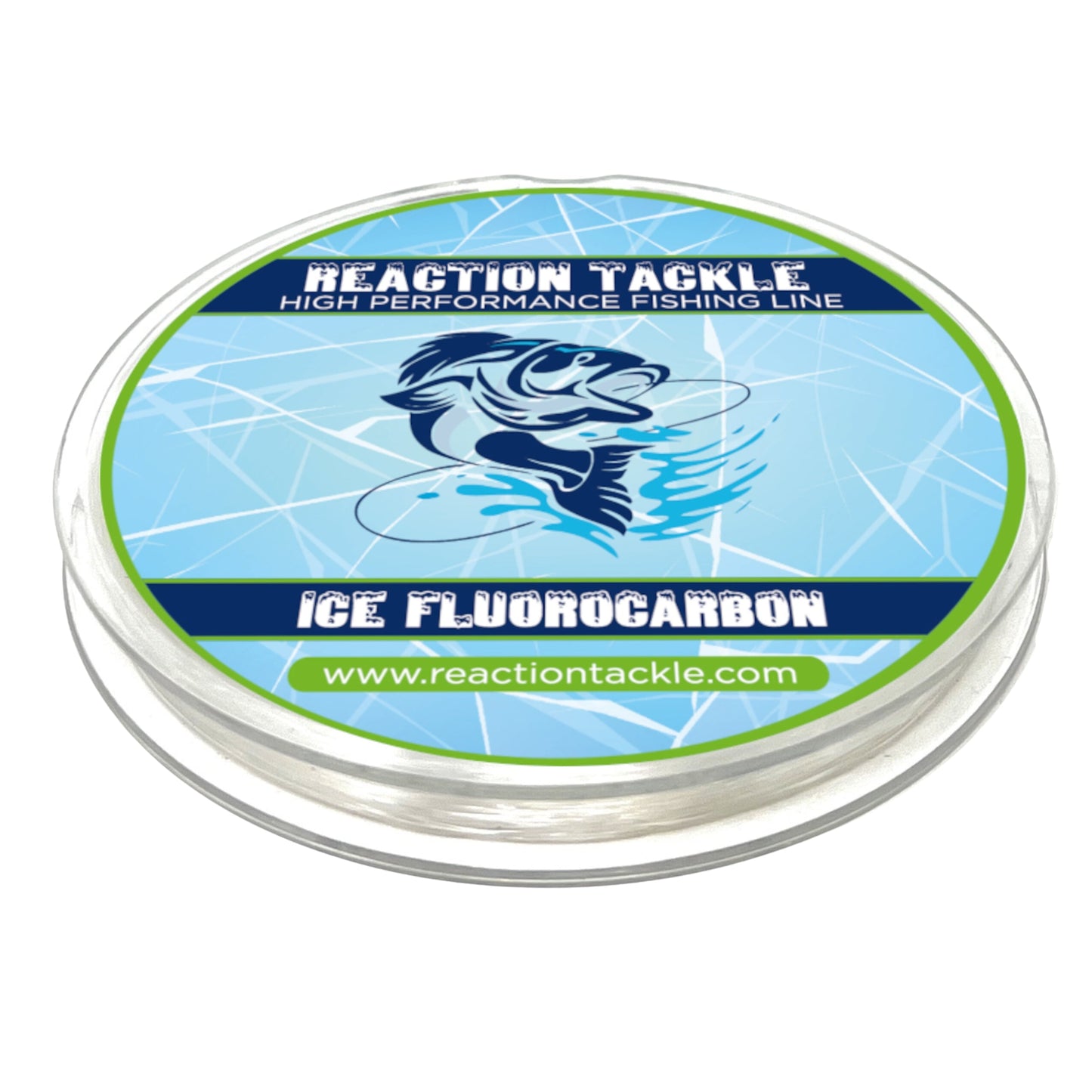 Reaction Tackle Ice Fluorocarbon Fishing Line or Leader