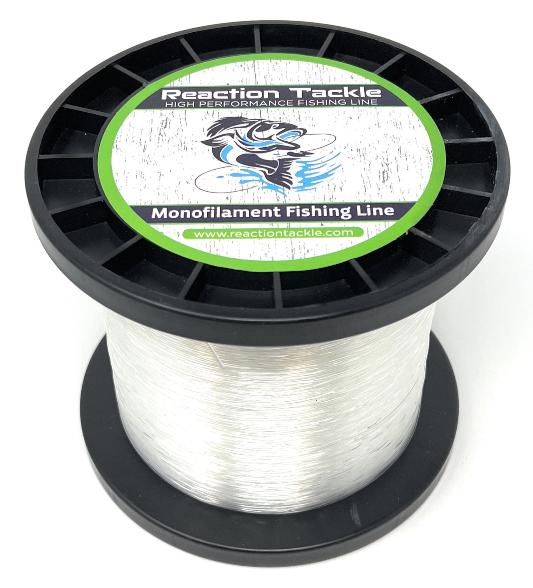 Reaction Tackle Nylon Monofilament Fishing Line - 1 Pound Jumbo Spools ...