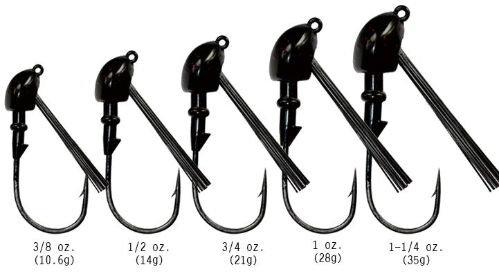 Reaction Tackle Tungsten Swim Jigs (2-Pack) - Reaction Tackle